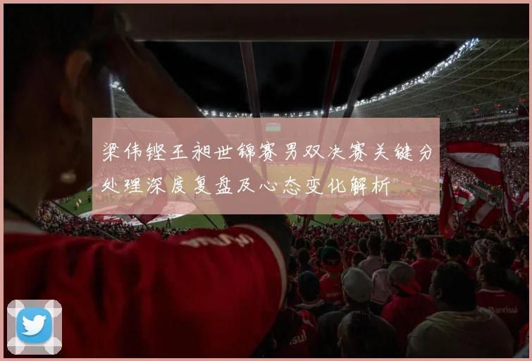 梁伟铿王昶世锦赛男双决赛关键分处理深度复盘及心态变化解析